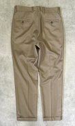画像3: 90'S RALPH LAUREN ツープリーツ ウール スラックス ベージュ (VINTAGE)