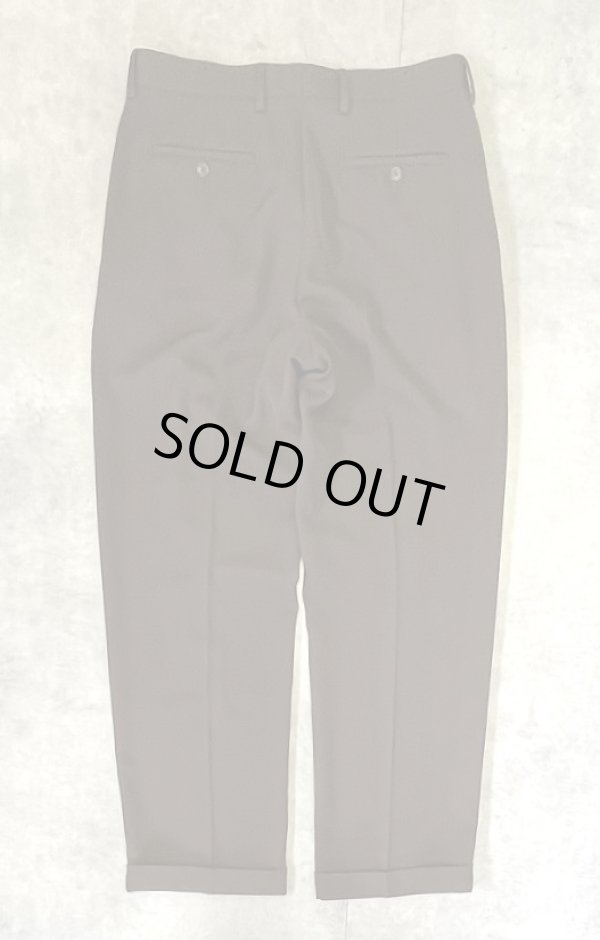 画像3: 90'S RALPH LAUREN ツープリーツ ウール スラックス ブラウン (VINTAGE)