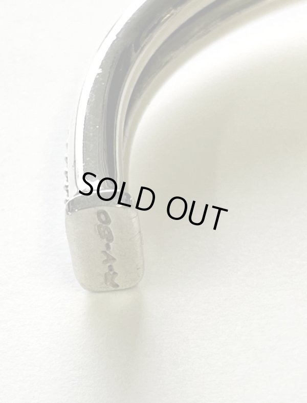 画像5: ナバホ族 インディアンジュエリー "STEVE ARVISO" ホースウィスパラー シルバーバングル (NEW)