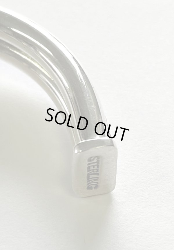 画像6: ナバホ族 インディアンジュエリー "STEVE ARVISO" ホースウィスパラー シルバーバングル (NEW)