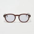 画像1: H OPTICAL "H-02" アイウェア ブラウン/ライトグレーレンズ (NEW)