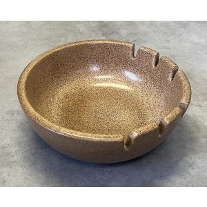 画像: HEATH CERAMICS アッシュトレー 灰皿 ライトブラウン USA製 (VINTAGE)