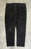 画像1: 00'S LEVIS 505 デニム ブラック USA製 W38L30 (VINTAGE)