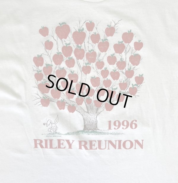 画像3: 90'S RILEY REUNION シングルステッチ 半袖 Tシャツ ホワイト (VINTAGE)