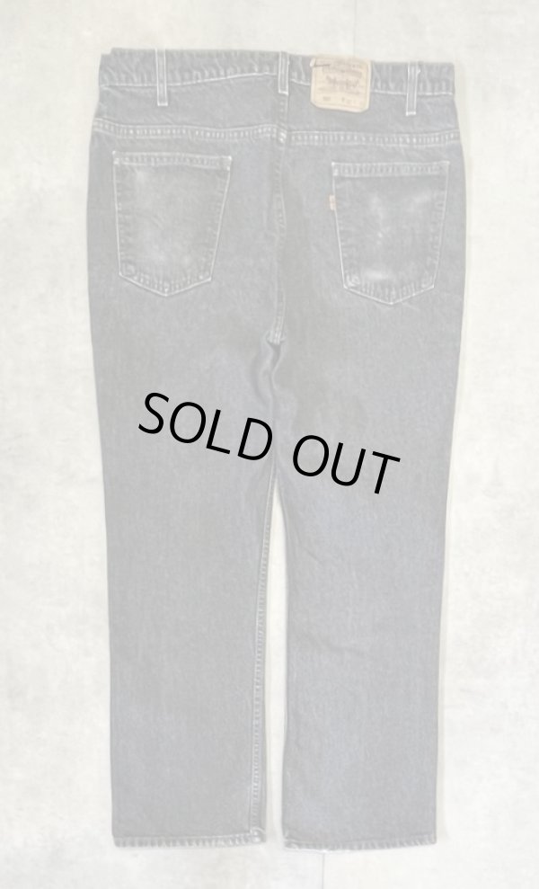 画像3: 90'S LEVIS 517 デニム 先染めブラック W40L30 USA製 (VINTAGE)