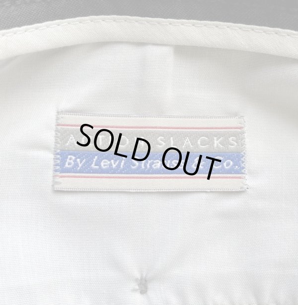 画像2: 90'S LEVIS "ACTION SLACKS" スラックス ブラック (VINTAGE)