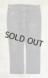 画像: 90'S LEVIS 517 デニム 先染めブラック W40L30 USA製 (VINTAGE)