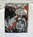 画像3: 80'S UNKNOWN ロイリキテンスタインスタイル アメコミプリント 半袖 Tシャツ ホワイト (MINT CONDITION)