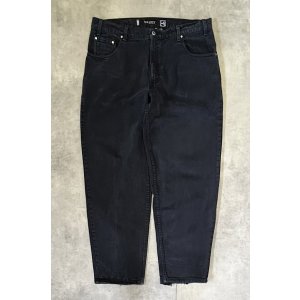 画像: 90'S LEVIS SILVER TAB "BAGGY" バギーデニム ブラック W38L32 USA製 (VINTAGE)