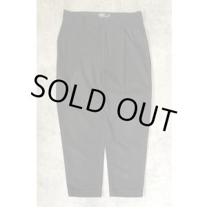 画像: 90'S RALPH LAUREN "HAMMOND PANT" ツープリーツ チノパンツ ブラック (VINTAGE)
