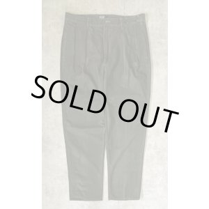 画像: 90'S RALPH LAUREN "ボックスロゴ" ツープリーツ チノパンツ ダークオリーブ USA製 (VINTAGE)