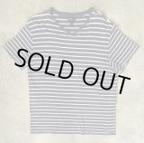 画像: 90'S RALPH LAUREN シングルステッチ 裾ロゴ 半袖 Tシャツ ボーダー柄 (VINTAGE)