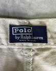画像2: 90'S RALPH LAUREN "ボックスロゴ" ツープリーツ チノパンツ ベージュ USA製 (VINTAGE)