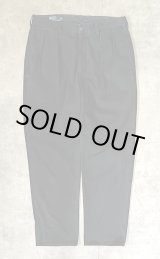 画像: 90'S RALPH LAUREN "ANDREW PANT" ツープリーツ チノパンツ ブラック (VINTAGE)