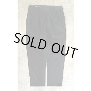 画像: 90'S RALPH LAUREN "ANDREW PANT" ツープリーツ チノパンツ ブラック (VINTAGE)