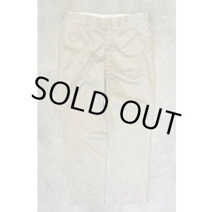 画像: 60'S アメリカ軍 US ARMY コットン100% チノパンツ W40L31 IDEALアルミジップ (VINTAGE)