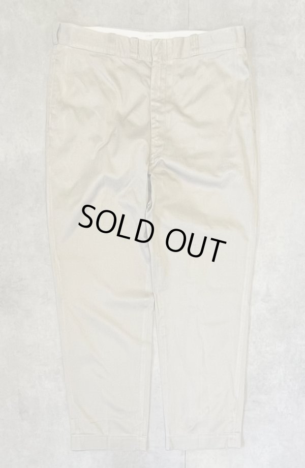 画像1: 60'S アメリカ軍 US ARMY コットン100% チノパンツ W40L31 IDEALアルミジップ (VINTAGE)