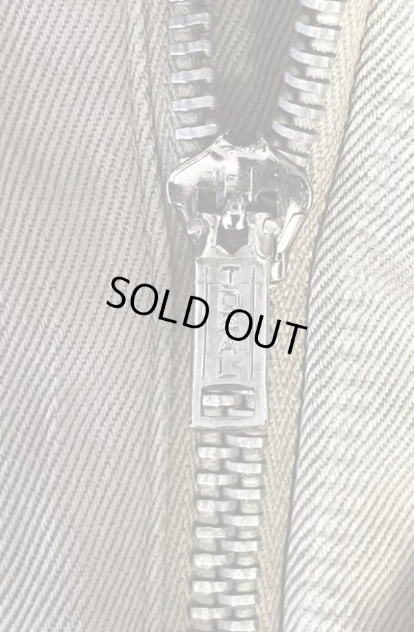 画像3: 60'S アメリカ軍 US ARMY コットン100% チノパンツ W40L31 IDEALアルミジップ (VINTAGE)