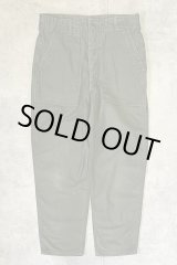 画像: 70'S アメリカ軍 US ARMY "OG107" コットンサテン ベイカーパンツ ミリタリーグリーン W34L29 (VINTAGE)