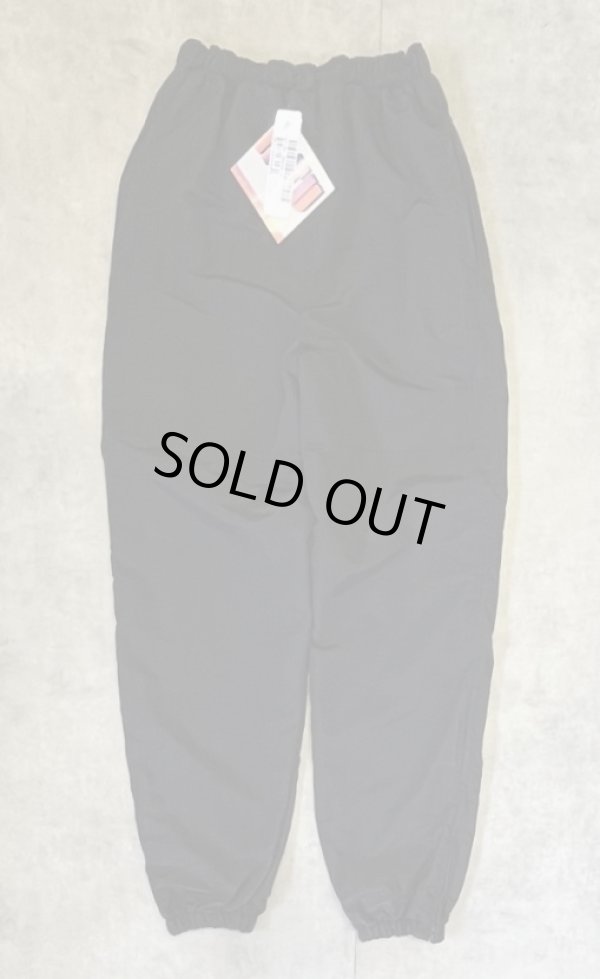 画像1: アメリカ軍 US ARMY IPFU ナイロン トレーニングパンツ ブラック (DEADSTOCK)