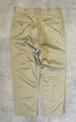 画像4: 60'S アメリカ軍 US ARMY コットン100% チノパンツ W34L31 SCOVILLアルミジップ (VINTAGE)