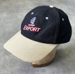 画像1: MOLSON EXPORT 6パネル ベースボールキャップ ツートンカラー (USED)