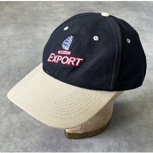 画像: MOLSON EXPORT 6パネル ベースボールキャップ ツートンカラー (USED)