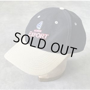 画像: MOLSON EXPORT 6パネル ベースボールキャップ ツートンカラー (USED)
