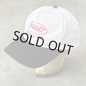 画像: PETERBILT 6パネル ベースボールキャップ ツートンカラー (USED)
