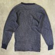 画像3: INDERA MILLS サーマル 長袖 Tシャツ ネイビー (VINTAGE)