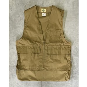 画像: 70'S IDEAL ハンティングベスト TALONジップ タン (VINTAGE)