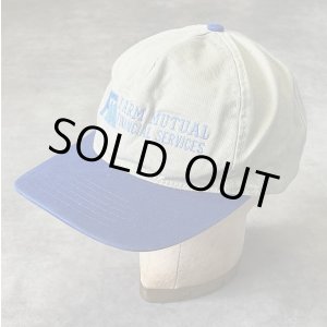 画像: FARM MUTUAL FINANCIAL SERVICES 6パネル ベースボールキャップ ツートンカラー (USED)