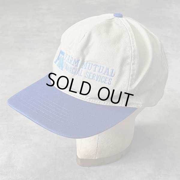 画像1: FARM MUTUAL FINANCIAL SERVICES 6パネル ベースボールキャップ ツートンカラー (USED)