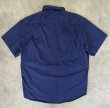 画像4: 90'S RALPH LAUREN ポプリン 半袖 シャツ ネイビー (VINTAGE)