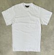 画像1: 80'S J.CREW 旧タグ シングルステッチ ポケット付き 半袖 Tシャツ ホワイト USA製 (VINTAGE)