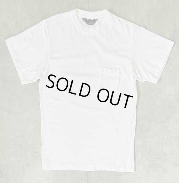 画像1: 80'S J.CREW 旧タグ シングルステッチ ポケット付き 半袖 Tシャツ ホワイト USA製 (VINTAGE)