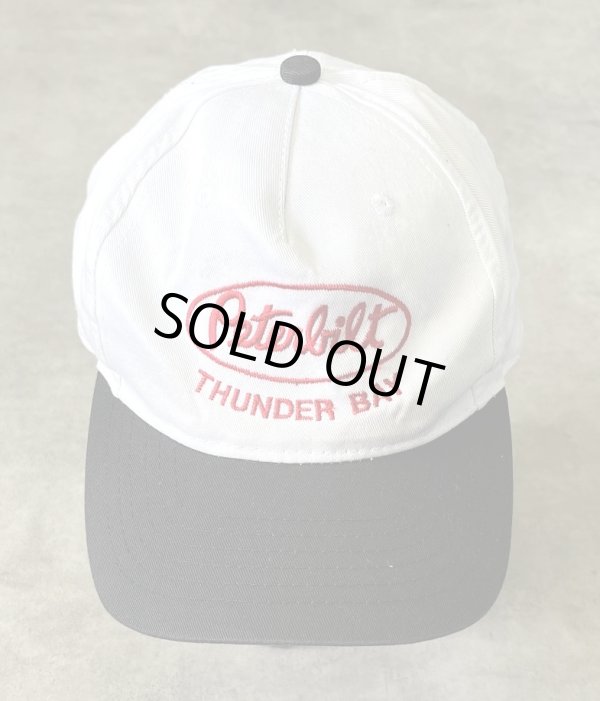 画像2: PETERBILT 6パネル ベースボールキャップ ツートンカラー (USED)