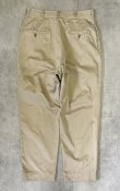 画像3: 50'S アメリカ軍 US ARMY "MIL-T-2064C" ボタンフライ チノパンツ ベージュ (VINTAGE)