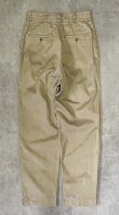 画像5: 50'S アメリカ軍 US ARMY "MIL-T-2064B" ボタンフライ チノパンツ ベージュ (VINTAGE)