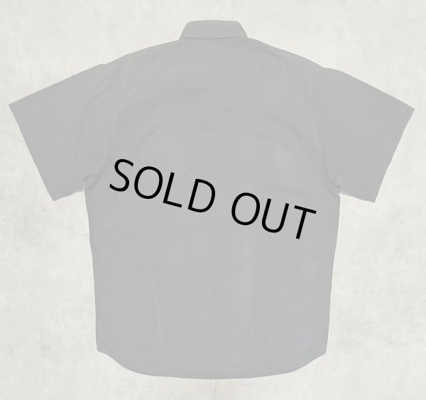 画像4: 90'S RRL 三ツ星タグ ポプリン 半袖 ワークシャツ ブラック (VINTAGE)