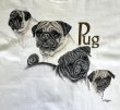画像2: 90'S LAURA ROGERS "PUG" 半袖 Tシャツ ホワイト (VINTAGE)