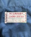 画像2: 60'S McGREGOR "WONDER-FUL-FIT" オープンカラーシャツ ダークブルー USA製 (VINTAGE)