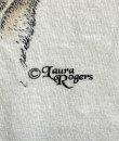 画像3: 90'S LAURA ROGERS "PUG" 半袖 Tシャツ ホワイト (VINTAGE)