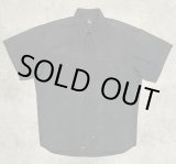 画像: 90'S RRL 三ツ星タグ ポプリン 半袖 ワークシャツ ブラック (VINTAGE)