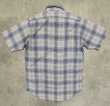 画像3: 90'S RRL 三ツ星タグ ライトフランネル 半袖 ワークシャツ チェック柄 (VINTAGE)