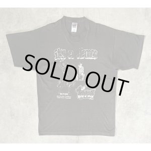 画像: 90'S IT'S A DANCE シングルステッチ 半袖 Tシャツ フェードブラック カナダ製 (VINTAGE)