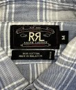 画像2: 90'S RRL 三ツ星タグ ライトフランネル 半袖 ワークシャツ チェック柄 (VINTAGE)