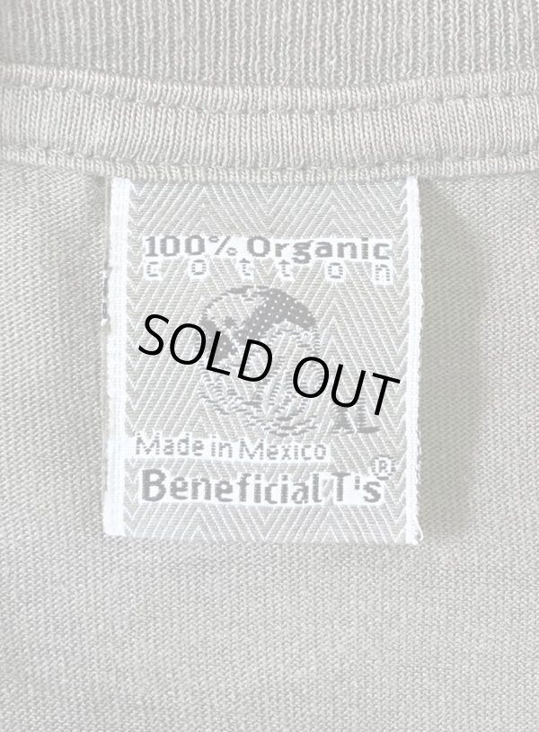 画像2: 00'S PATAGONIA  x LOTUS DESIGNS "BENEFICIAL T'S" 両面ロゴ刺繍 長袖 Tシャツ オリーブ (VINTAGE)