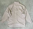 画像4: 90'S PATAGONIA "ヤシの木タグ" マチ付きポケット 長袖 シャツ ベージュ (VINTAGE)