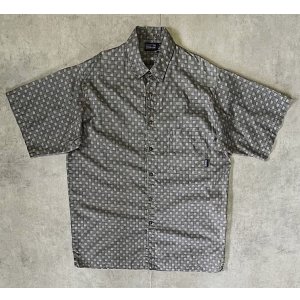 画像: 90'S PATAGONIA オーガニックコットン 半袖 ACシャツ チェック柄 ポルトガル製 (VINTAGE)